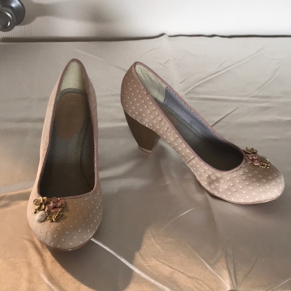 Ruby Shoo Vintage inspired heels court shoes - Picture 3 of 3